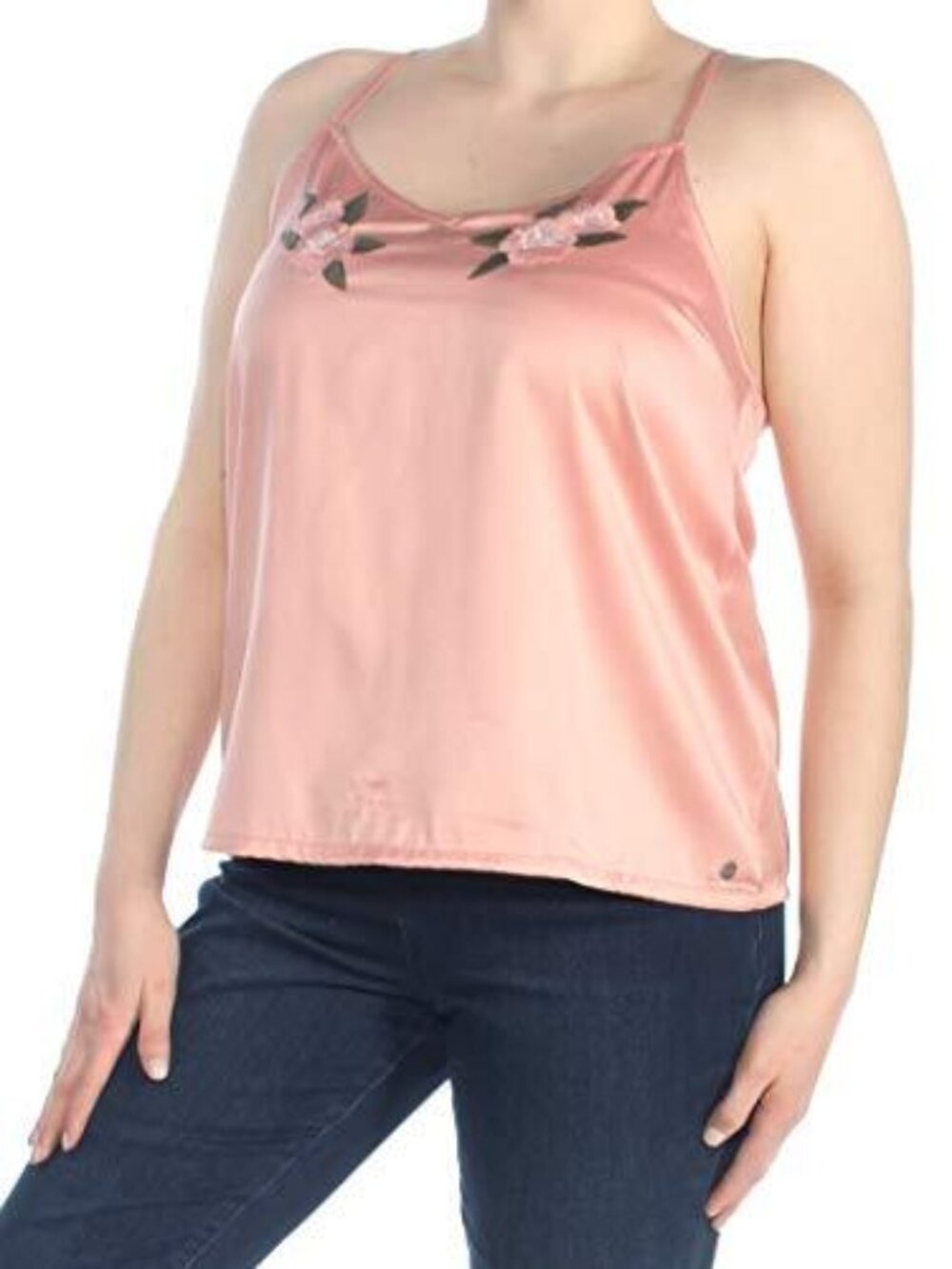 Roxy Womens Waves of Valley Sateen Racerback Tank Top